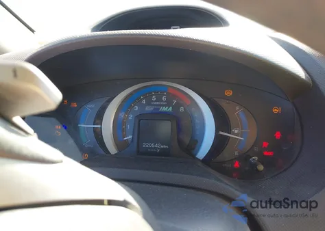 2010 Honda Insight Ex z USA, uszkodzony, nr VIN JHMZE2H71AS009252